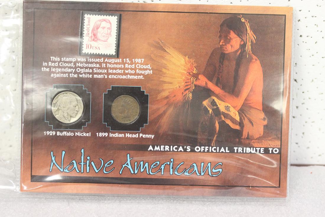 Native Americans Coin Set: as shown