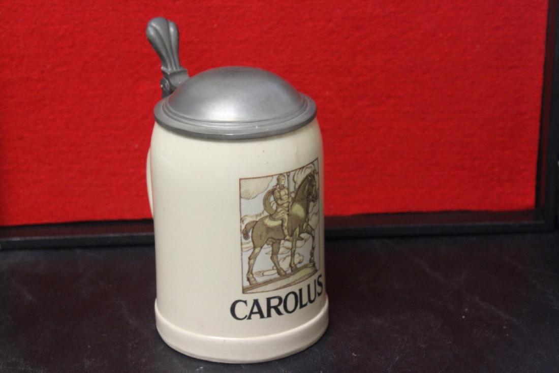 A Beer Stein: 6 1/2" at the tallest point