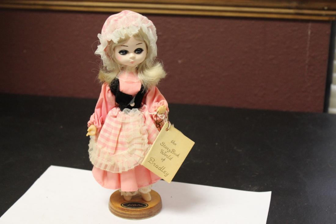 A Ceramic Doll by Bradley - Vintage from the 1960's?: 9 inches tall