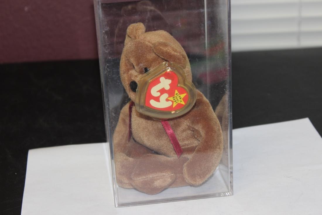 A TY Beanie Baby: inside a cube - 1993