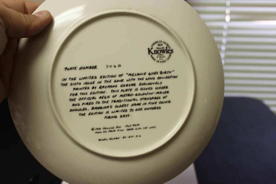 Gone With The Wind Collector's Plate: 8 1/2 inches in diameter