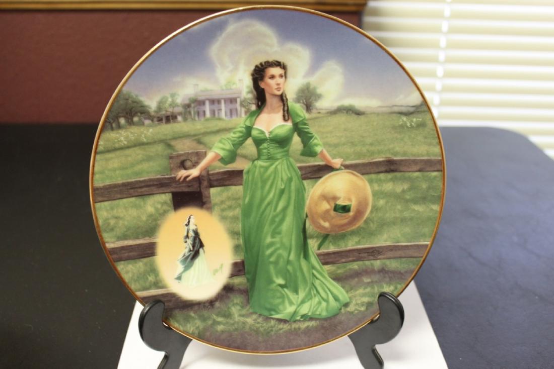 Gone With The Wind Collector's Plate: 8 1/2 inches in diameter