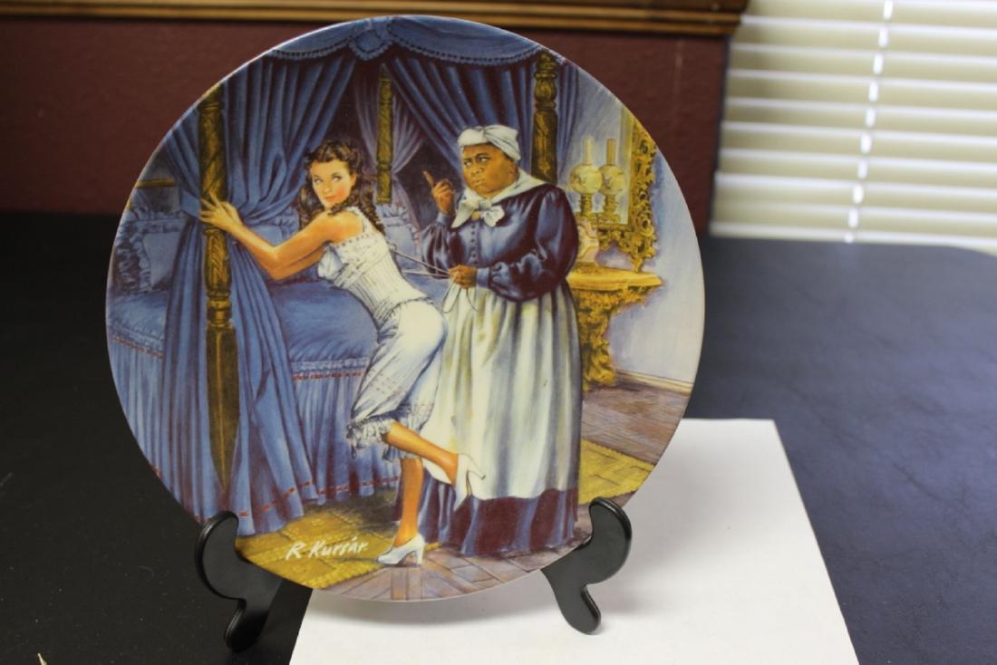 Gone With The Wind Collector's Plate: 8 1/2 inches in diameter