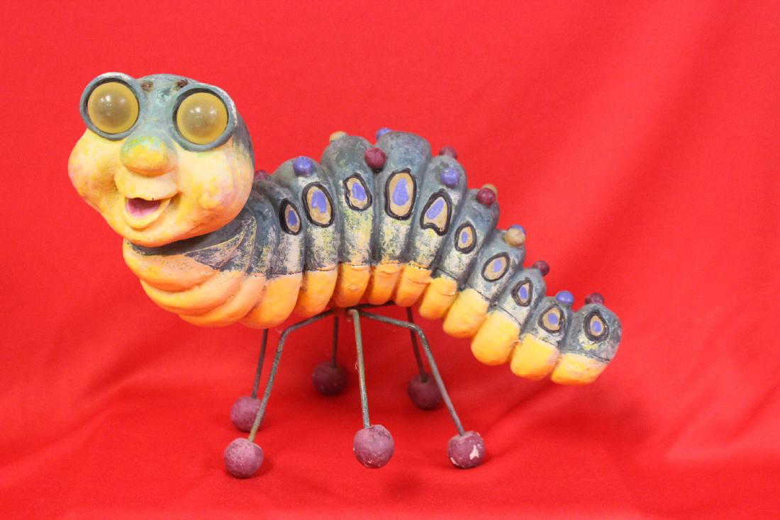 An Old Caterpillar Toy