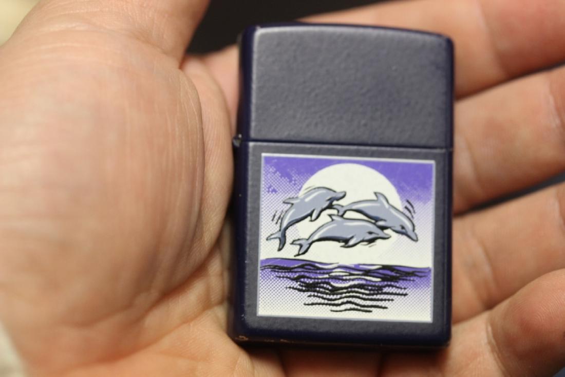 A Zippo Lighter: Used