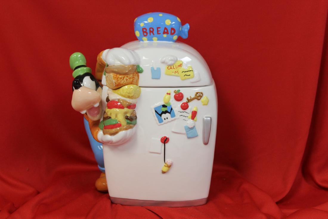 A Disney Cookie Jar: 9 5/8" tall