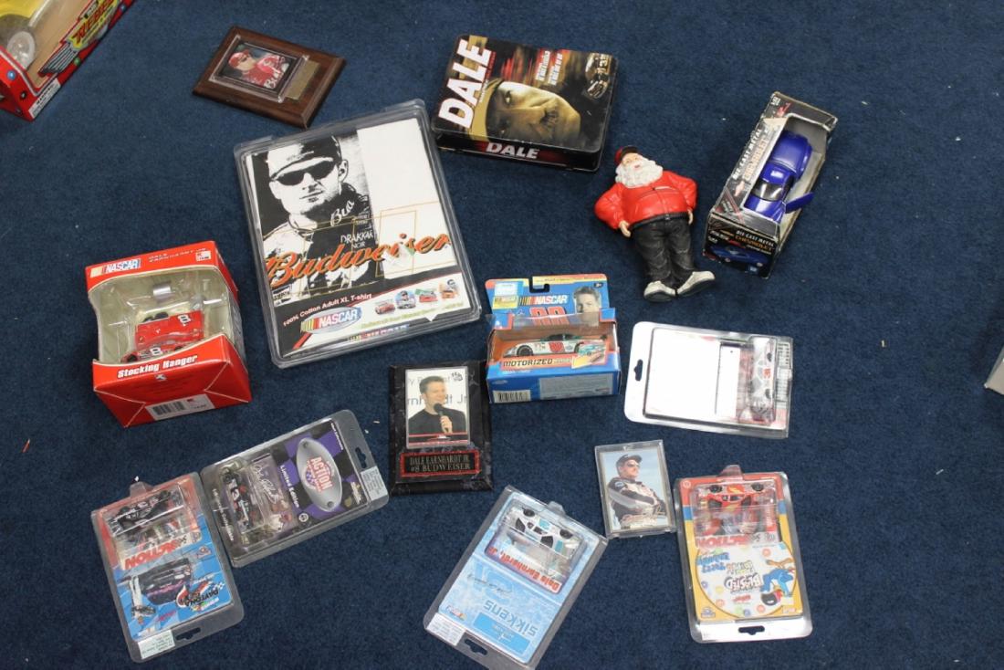 Lot of Dale Earnhardt and Jr Collectables: plus others