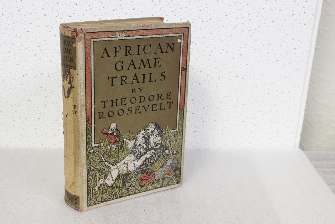 Book: African Game Trails by Theodore Roosevelt: Possibly first edition - hardcover book