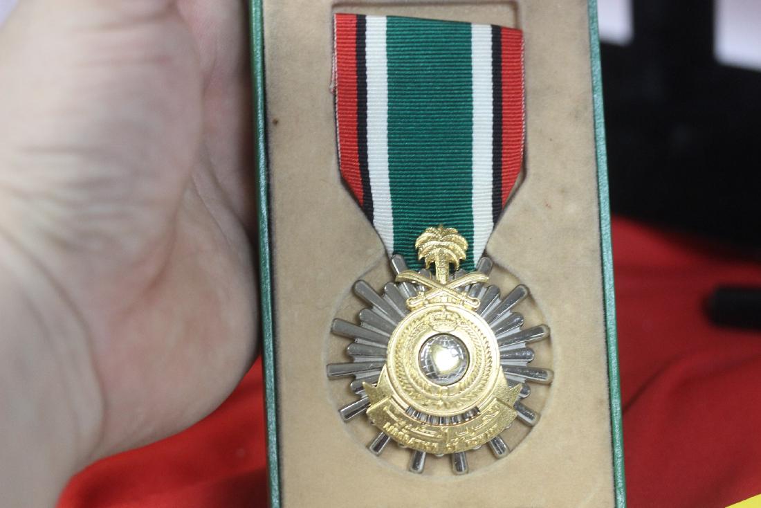 Liberation of Kuwait Medal: boxed - desert storm