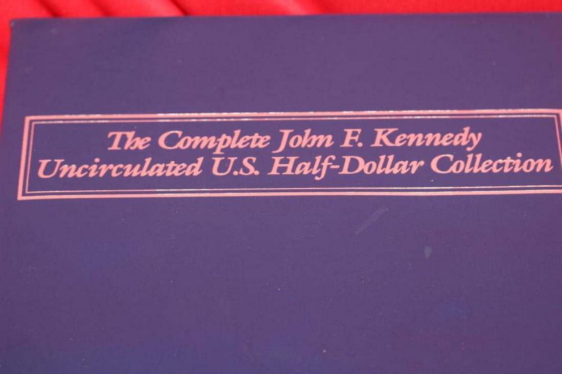 The Complete John F. Kennedy Uncirculated US Half: Stamps and coins