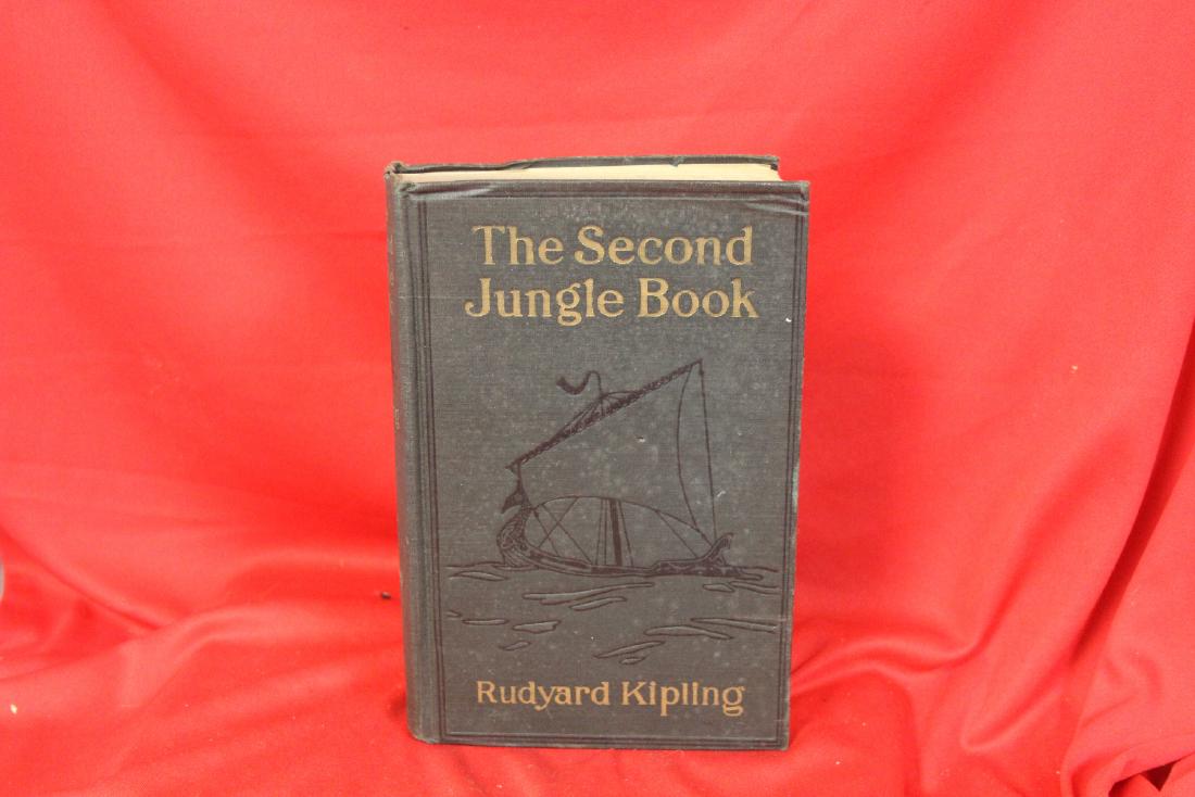 Hardcover Book: The Second Jungle Book: as shown