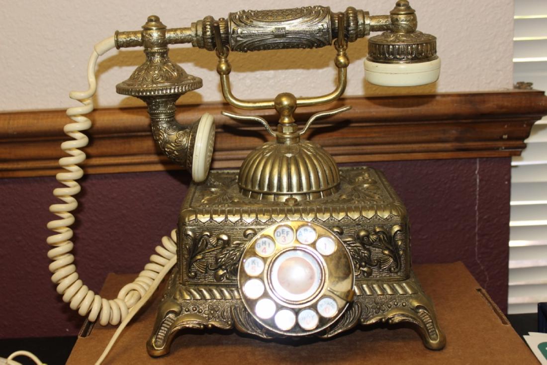 A Made in Korea Telephone: Heavy - ornate