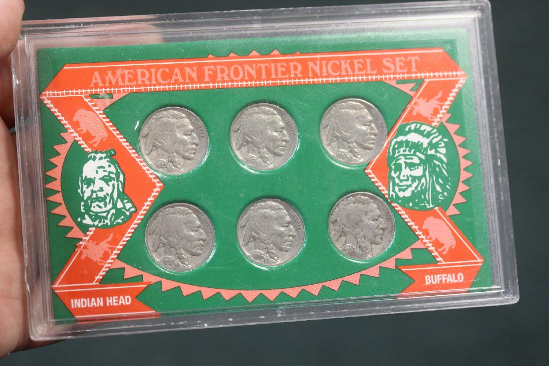American Frontier Nickel Set: as shown