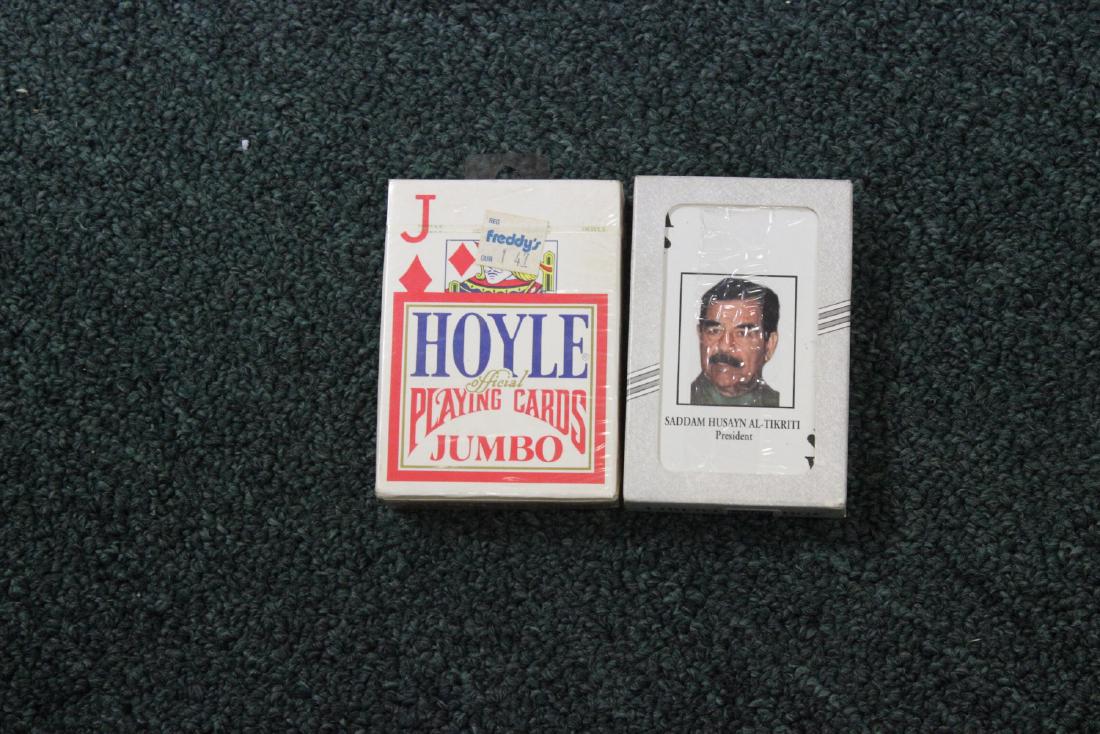 Lot of Two Decks of Vintage Playing Cards: sealed