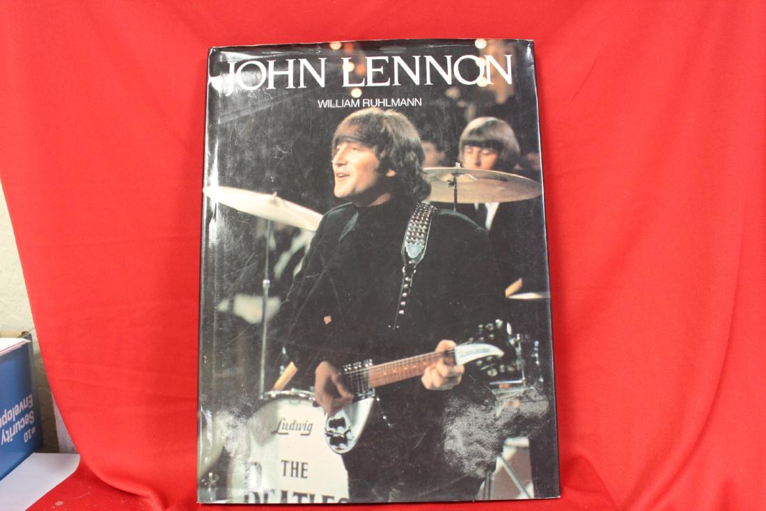 Hardcover Book on John Lennon: with dustjacket