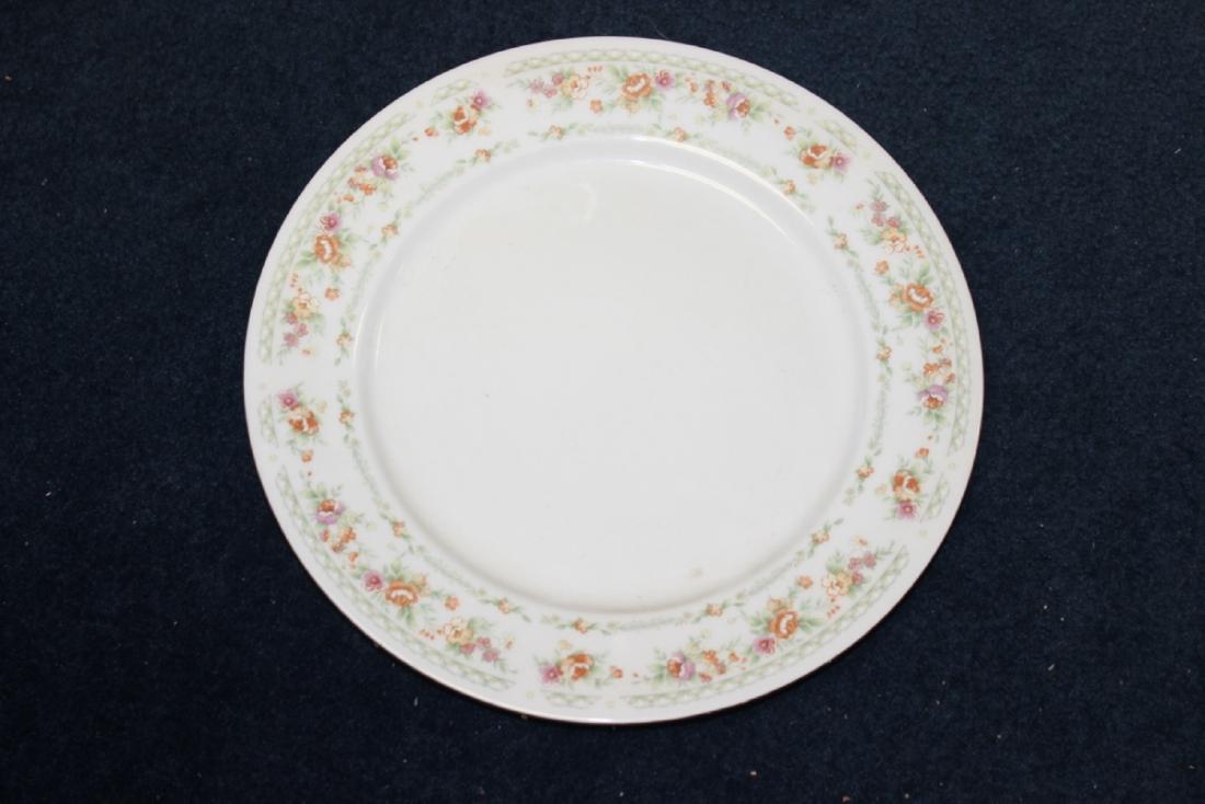 A Rare Chinese Rose Pattern Plate: Probably during the culture revolution era - 10 1/2 inches in diameter
