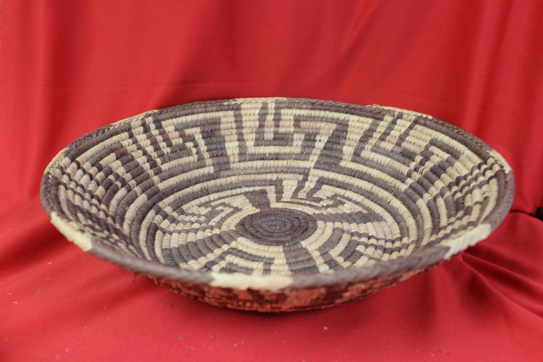 A Native American Basket: 15" in diameter