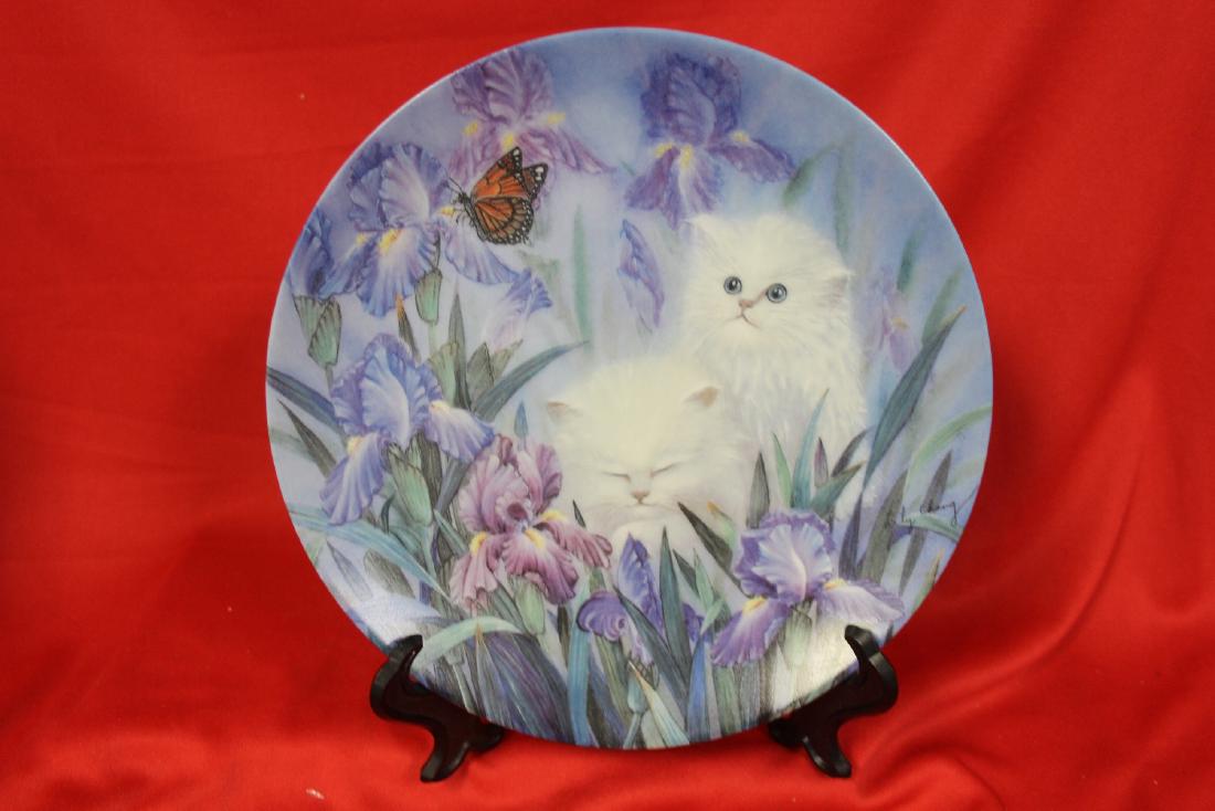 A Collector's Plate by Lily Chang: 8 1/4" in diameter