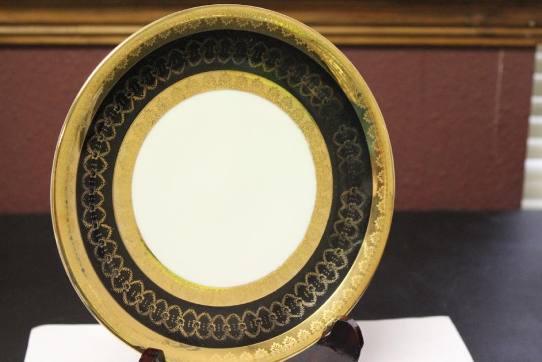 An RW Bavarian Plate: 7 1/2 inches in diameter