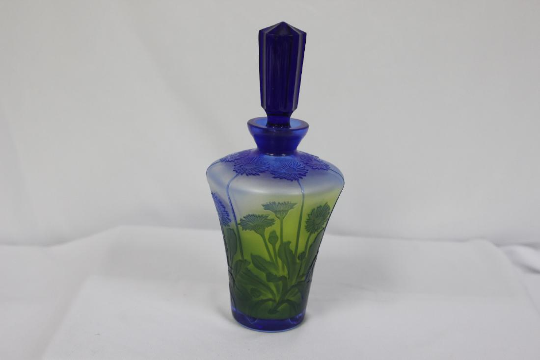 A Czech Republic Parfum Bottle Jun 15 A Gozo Glass Perfume Bottle Jun 15