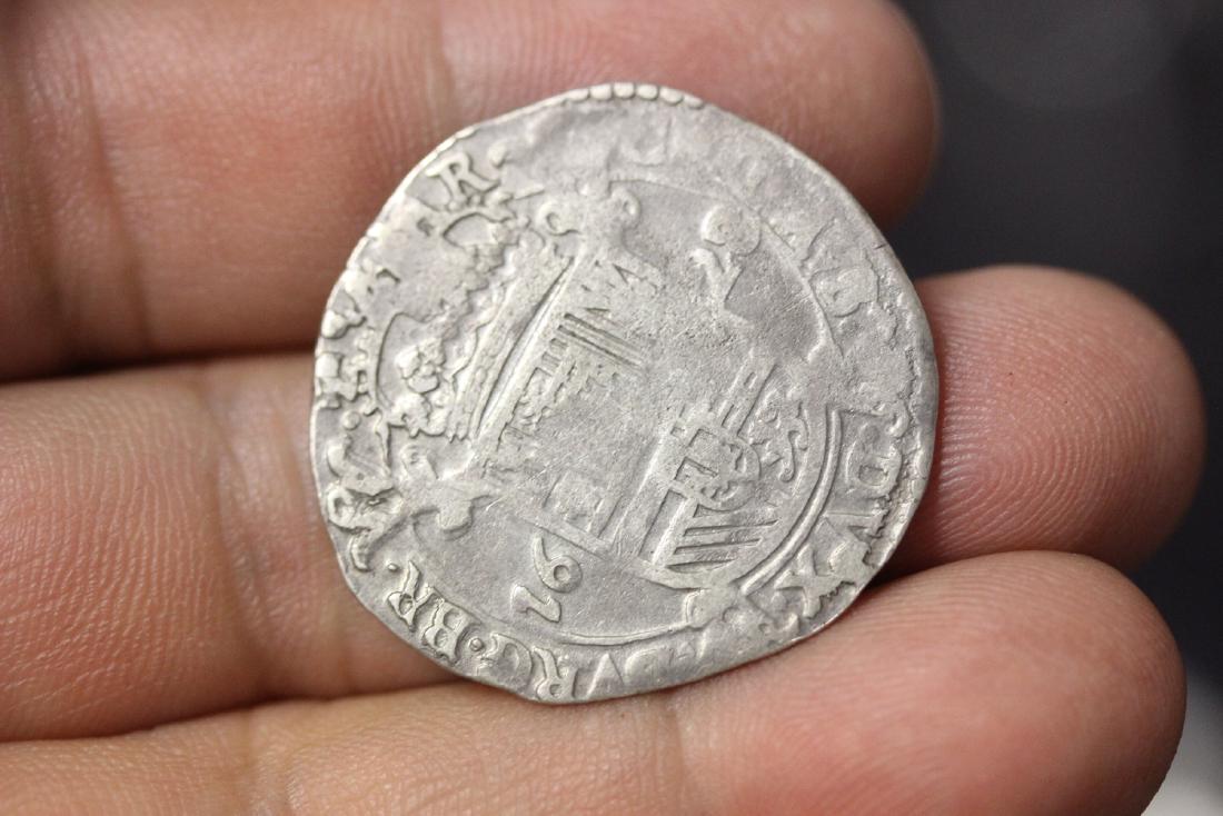 1628 Philip IV - 1 Escalin: Spanish Netherland Shipwreck coin