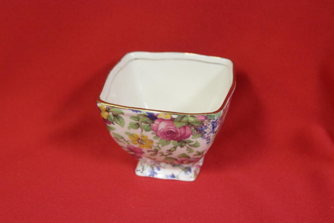 A Chintz Egg Cup?: 2 1/4" tall