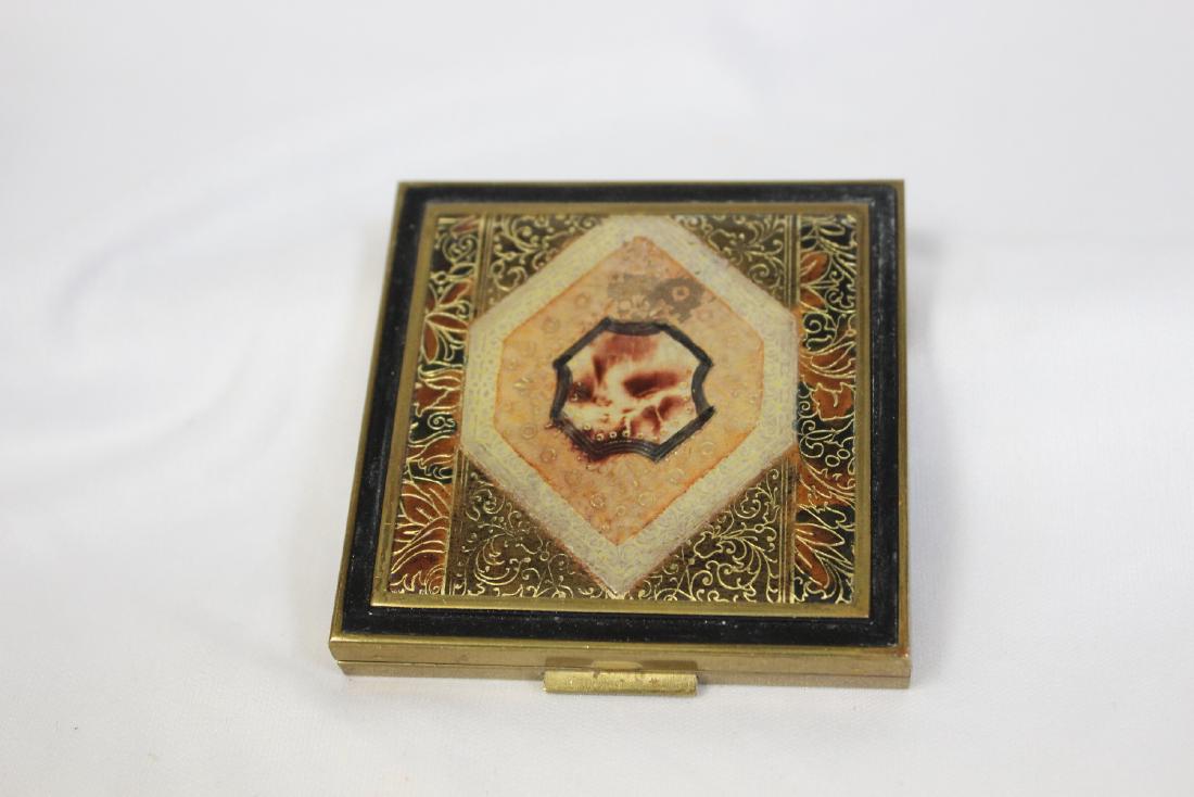 A Vintage Compact: 2 3/4" square