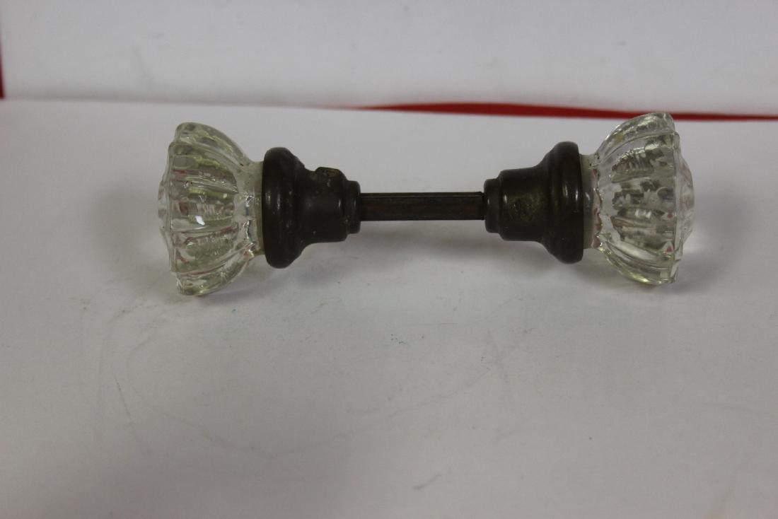 An Old Glass Doorknob: as shown