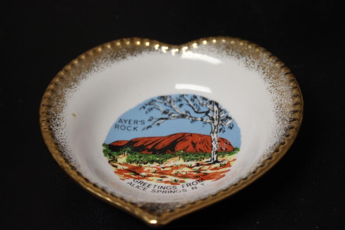 A West Minster, Australia Heart Shape small Dish: Fine china - 4 1/4" in diameter