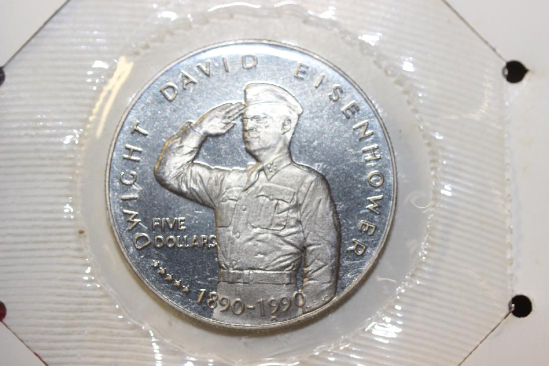 Marshall Island $5.00 Commemorative Coin: Dwight Eisenhower
