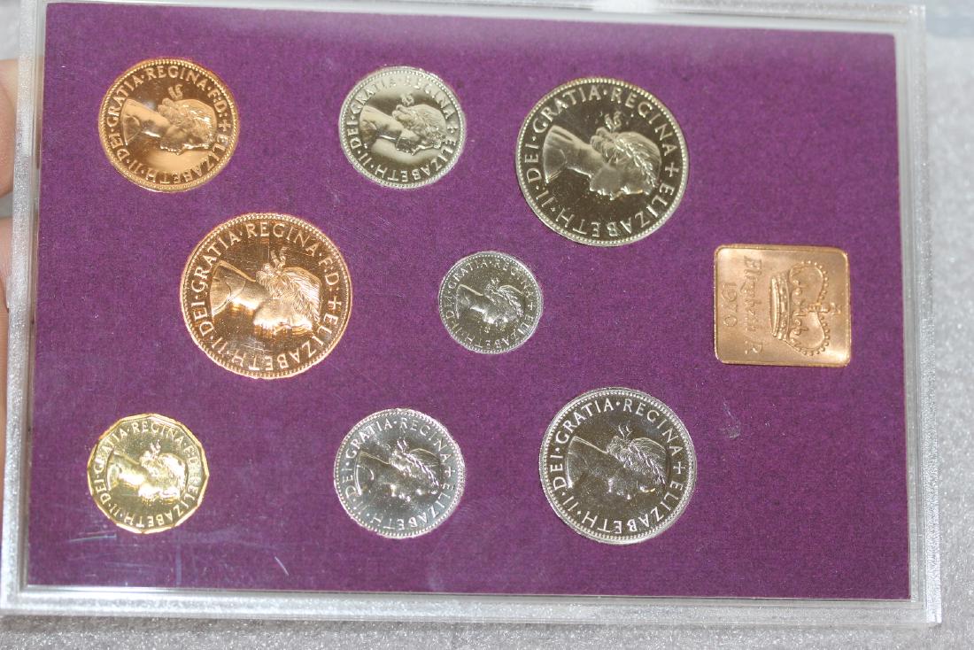 Coinage of Great Britain - 1970: set with paperwork