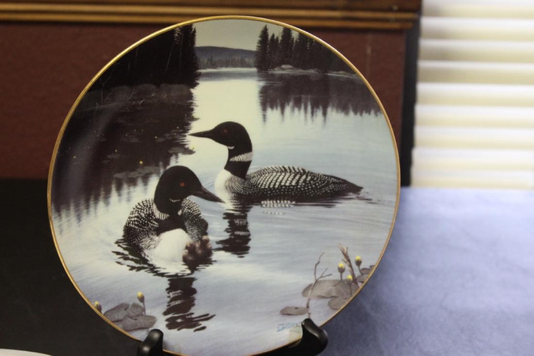 Collectors Plate by Derk Hansen: With COA - 8 1/2 in diameter