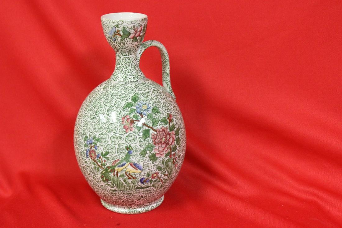 A Copeland Spode Pitcher: please note: one small chip - 6 3/4" tall