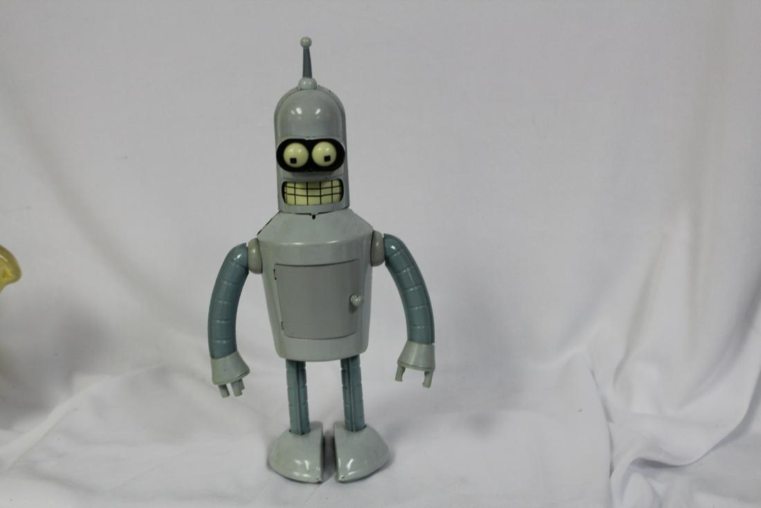 A Robot: 8 3/4" tall - please note: no key wind