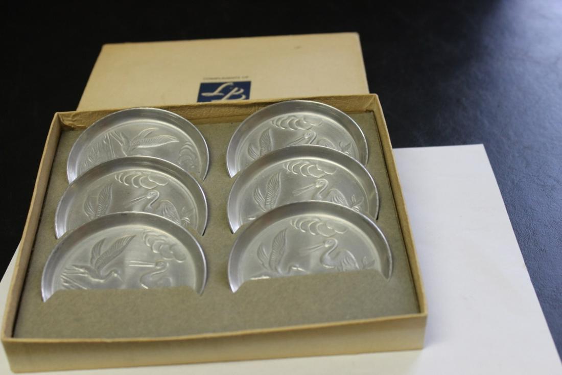 Lot of 6 Coasters: As shown on photos