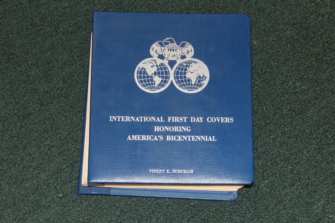International First Day Covers: Honoring America's Bicentennial Album