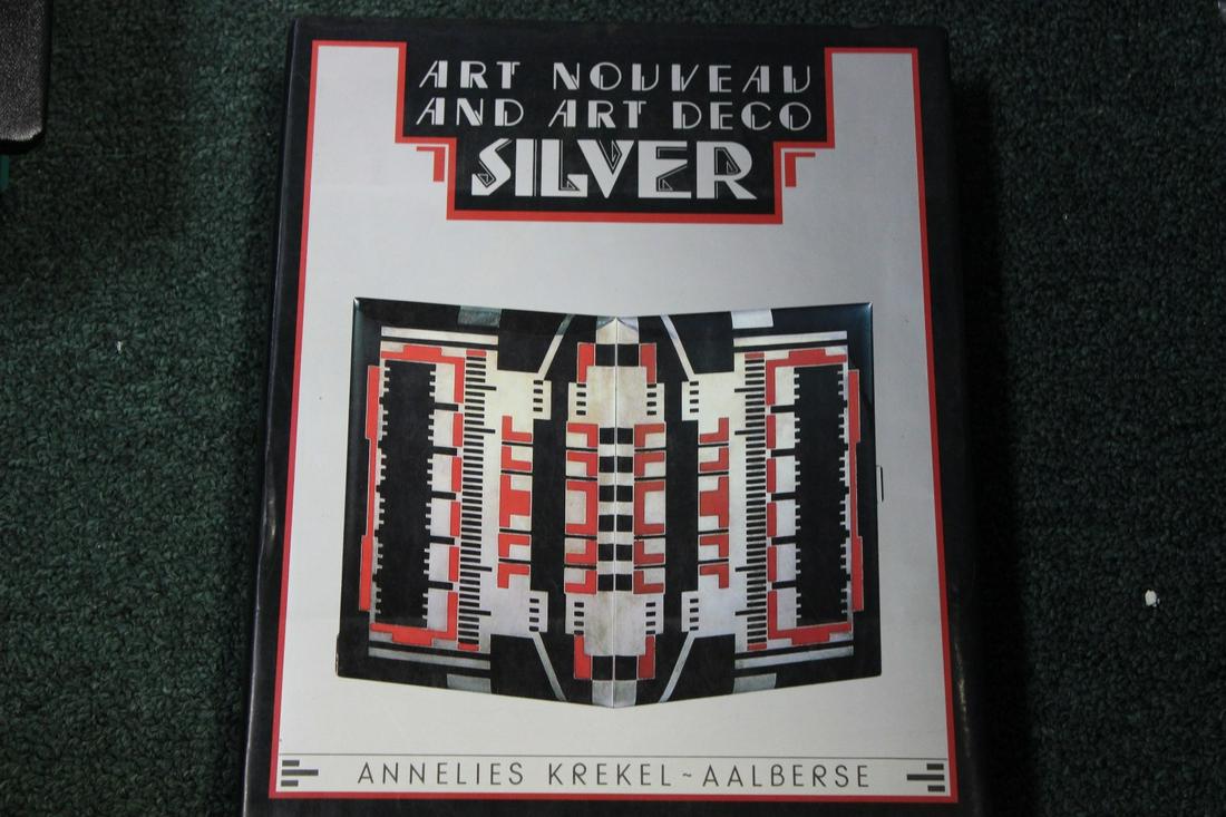 Art Nouveau and Art Deco of Silver: hardcover book with dustjacket