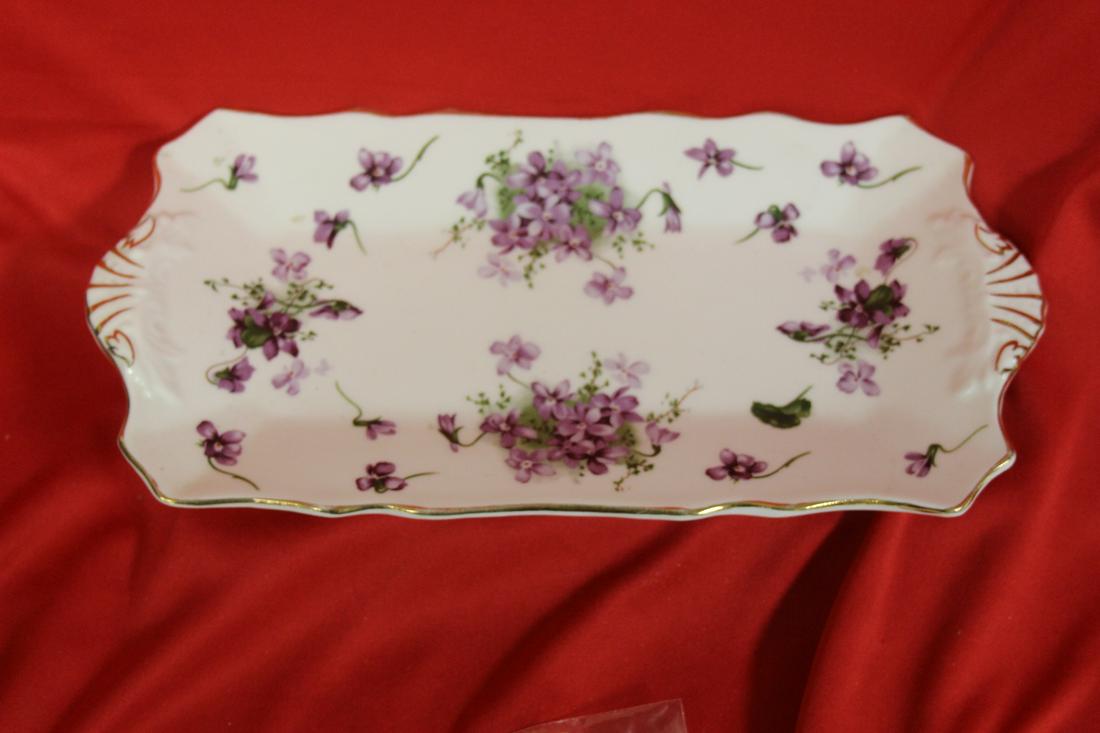 A Hammersley Fine Bone China Spode Tray: 12" long