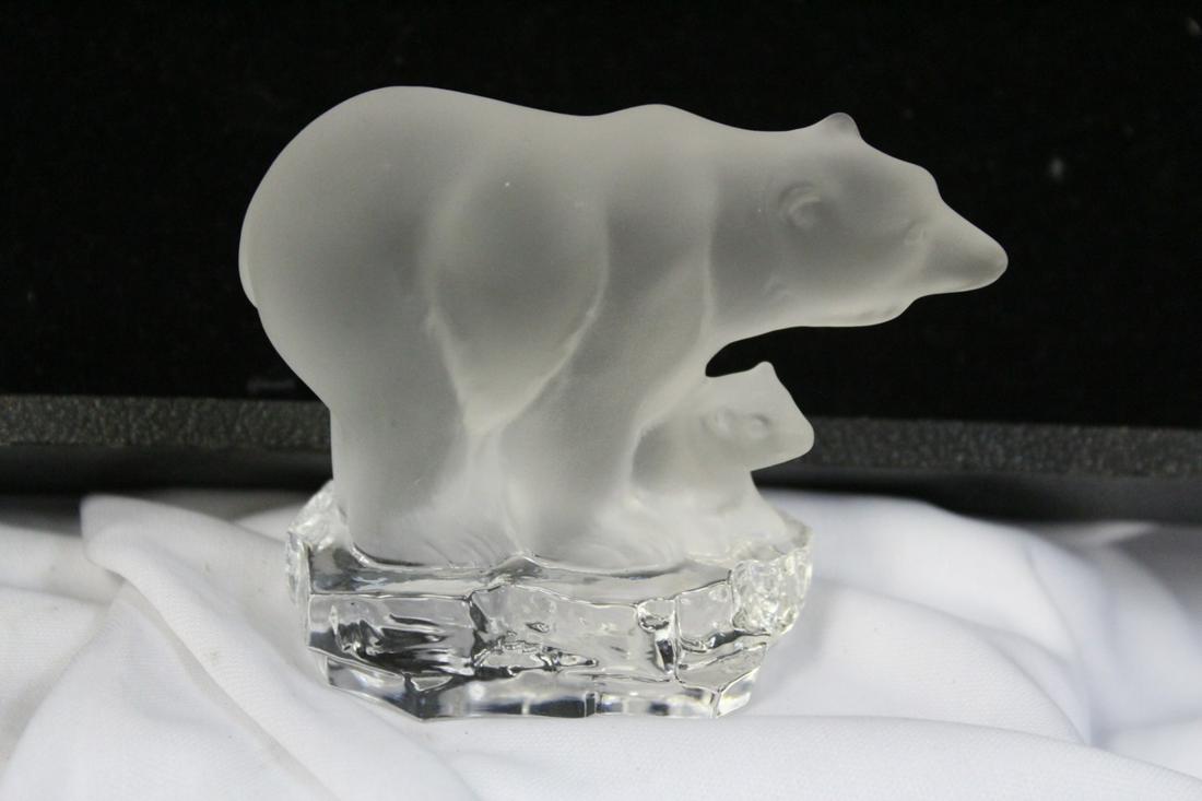 A Signed Goebel Bear: 3 5/8" wide - probably a paperweight