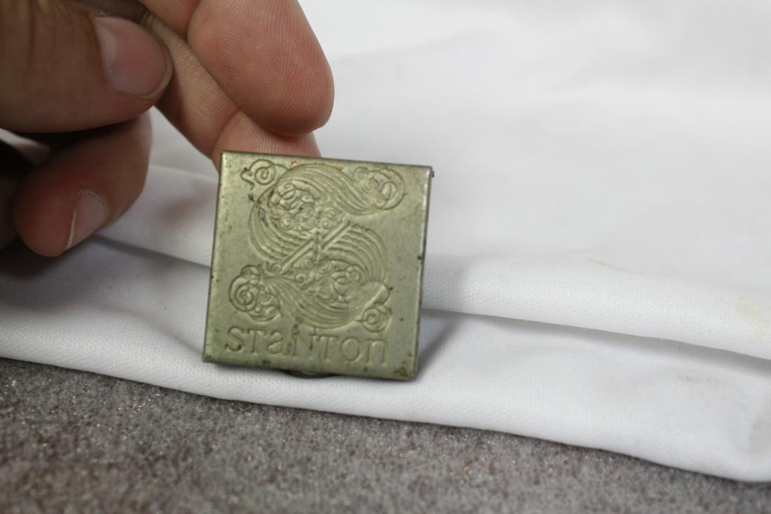 A Metal Pill Box: 1 1/4" square