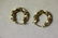 Pair of 14 Karat Gold Hoop Earrings
