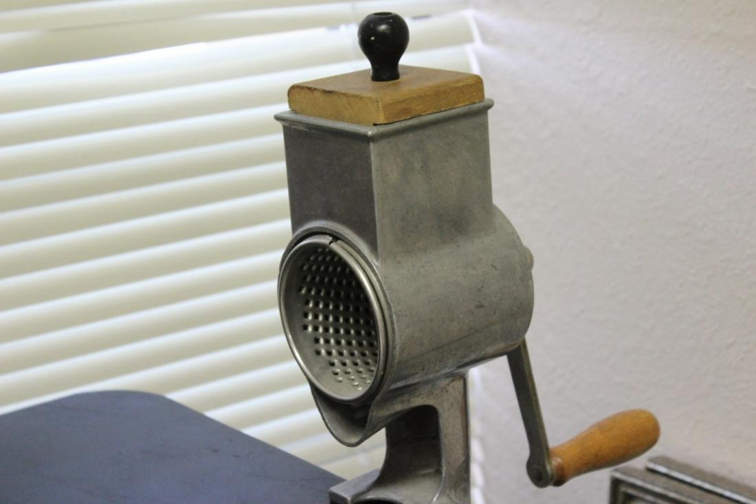 A Vintage Cheese Grinder by Savoy: As shown on photos