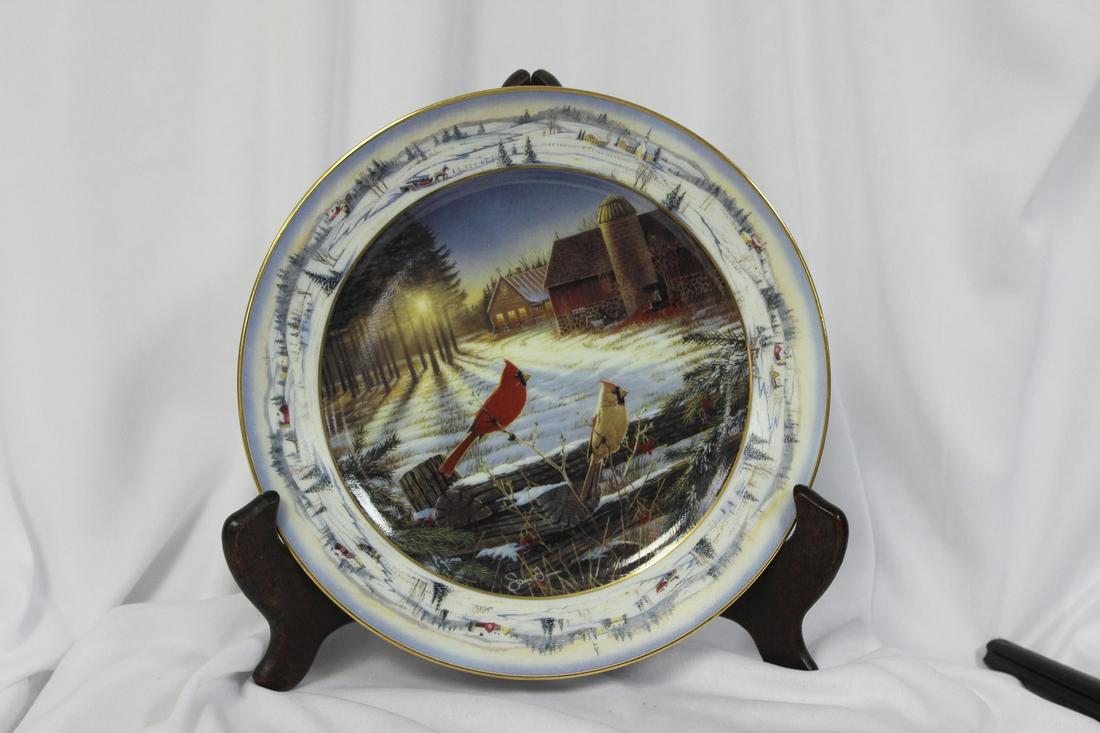 Collector's Plate by Sam Timm: 7 3/4" in diameter