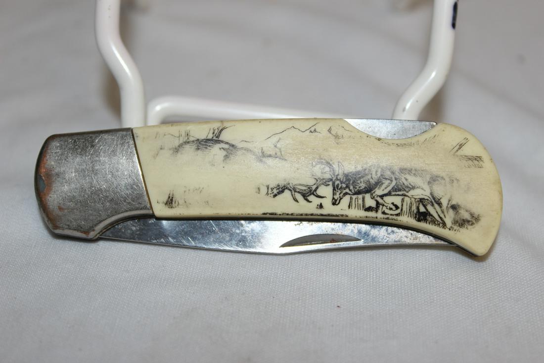 A Pocket Knife: 4" long