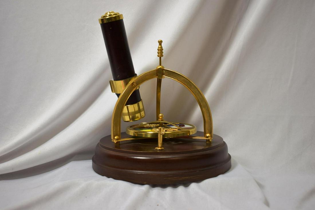 A Kaleidoscope Music Box: 9 3/8" tall