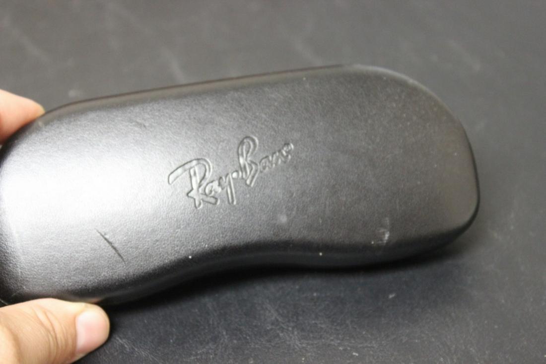 A Ray Ban Hard Glass Case: as shown