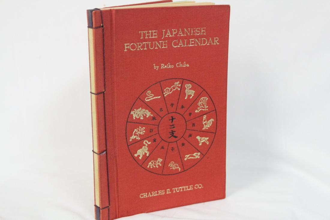 The Japanese Fortune Calendar Book: small, thin book - hardcover