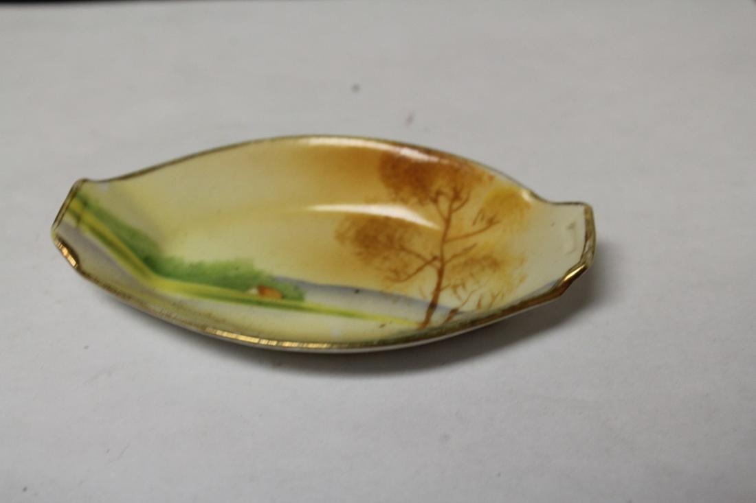 A Hand Painted Nippon Miniature Bowl: 3 3/4" in diameter - early 20th century
