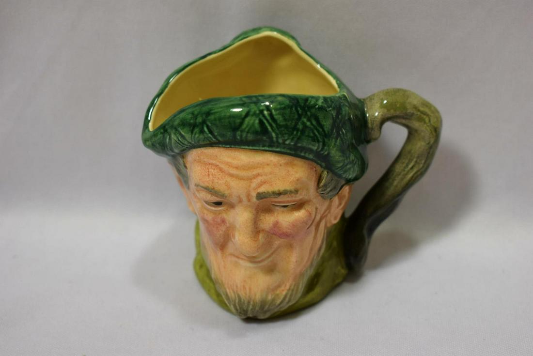 A Miniature Toby Mug: 3 1/2" tall