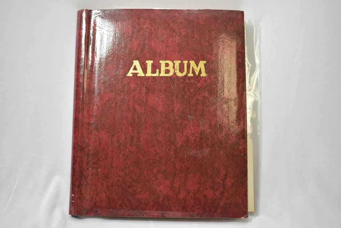 A First Day Cover Album: approximately 47 of them - a few loose stamps